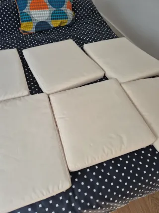 Juego Muebles Jardín Ratán 5 Piezas