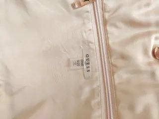 Cesta Guess Mimbre Marrón y Multicolor