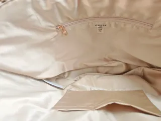 Cesta Guess Mimbre Marrón y Multicolor