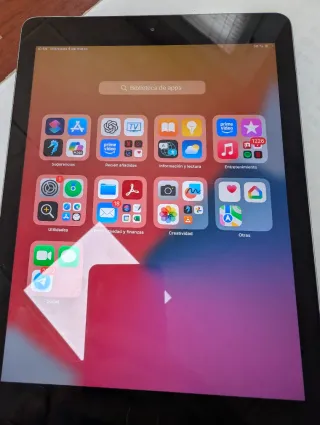 Apple iPad Negro 128gb + Apple pencil + cargador