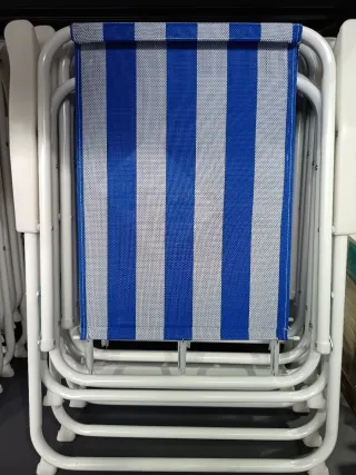 Pack 2 Sillas Playa Metal