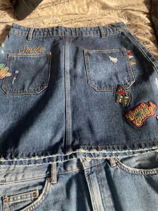 Lote  10 Faldas Vaqueras