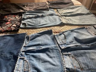 Lote  10 Faldas Vaqueras