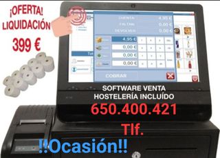 TPV PACK táctil liquidación