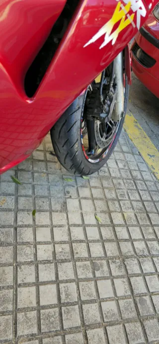 Honda CBR Roja Deportiva Manual