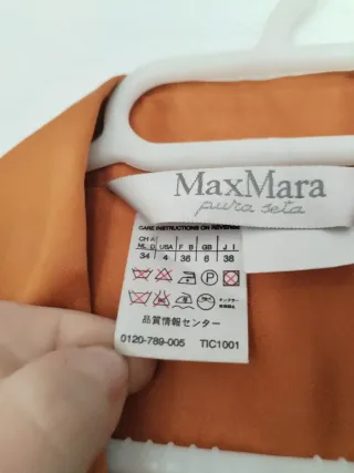 Camisa Max Mara Naranja Talla M