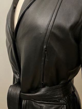 Giacca in pelle donna RDZ nuova misure sotto