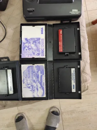 Sega master system II con Mando,cable y 3 juegos