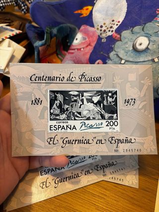Sello España 1981 Picasso - Guernica