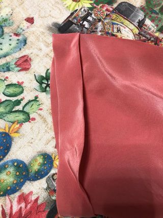 Camicia Seta Cherie Donna salmone/corallo Taglia M