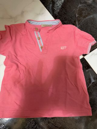 Conjunto niño y pantalón estampado Mayoral y ZARA