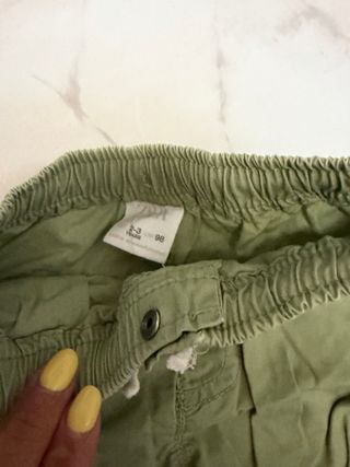 Conjunto niño y pantalón estampado Mayoral y ZARA