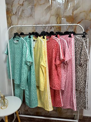 Conjuntos leopardo talla única
