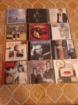 Lote de 82 CDs: Pop, Rock, Soul y más