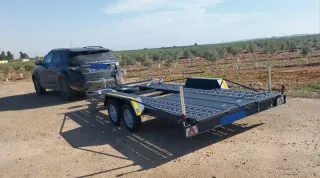 Plataforma porta coches 4.5x2m