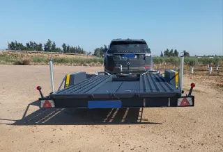 Plataforma porta coches 4.5x2m