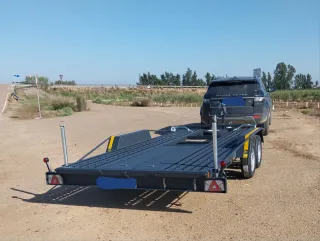 Plataforma porta coches 4.5x2m