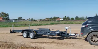 Plataforma porta coches 4.5x2m