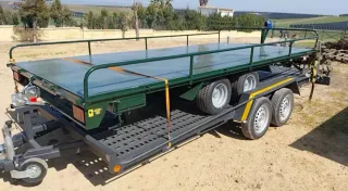 Plataforma porta coches 4.5x2m