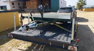 Plataforma porta coches 4.5x2m