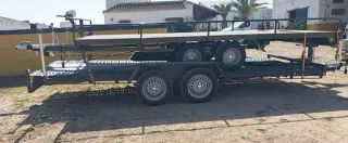 Plataforma porta coches 4.5x2m