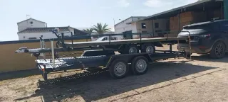 Plataforma porta coches 4.5x2m