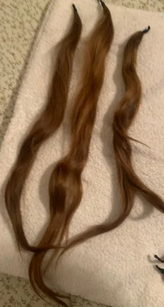 Mallas pelo natural castaño