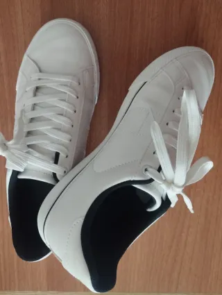 Zapatillas Zara Hombre Talla 41 Blancas