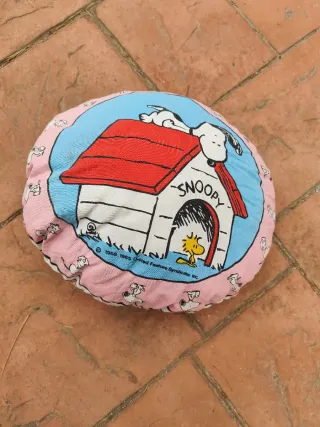 Cojín redondo Snoopy