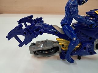Power Rangers RPM Blue Lion Slide Cycle