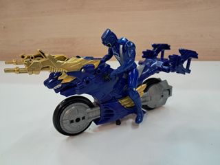 Power Rangers RPM Blue Lion Slide Cycle