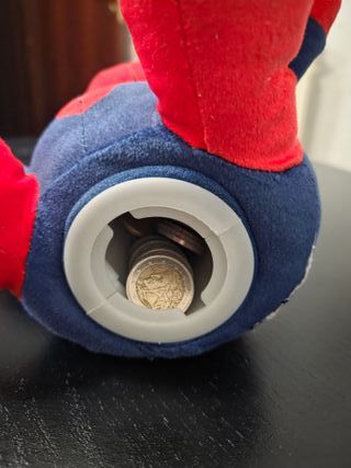 Salvadanaio Spiderman Peluche