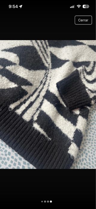 Jersey Bershka estampado rombos