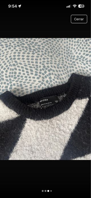 Jersey Bershka estampado rombos