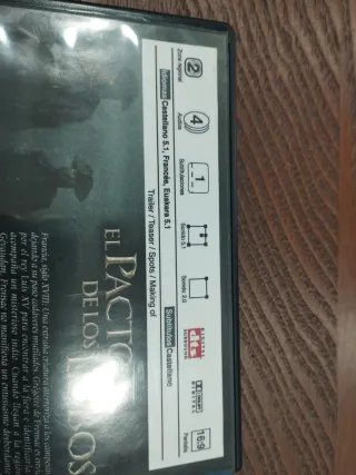 DVD El Pacto de los Lobos