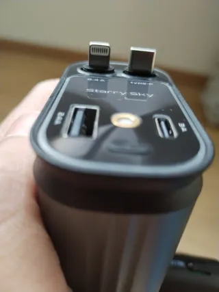 Cargador Coche Starry Sky USB y Tipo-C