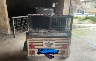 Remolque para perros