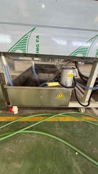 Lavadora de vidrio horizontal