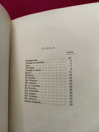 Conocimiento de las diez aves menores de jaula