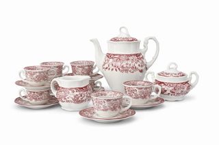 Juego de té La Cartuja Aurora 202