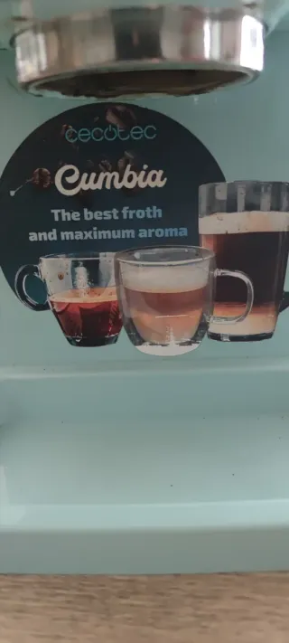 Cafetera Cecotec Cumbia para piezas