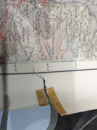 Mapa Ávila de los Caballeros 1944