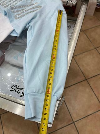 Tuta bimba cotone 4 anni primaverile nuova con eti