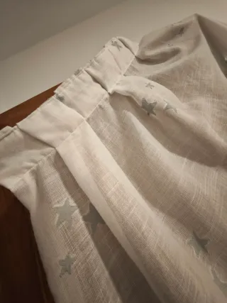 Cortinas habitación infantil estrellas