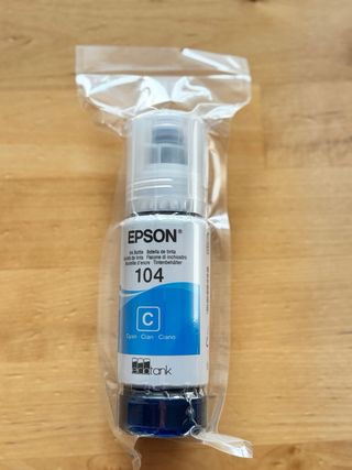 Confezione da 4 inchiostri Epson Ecotank 104 nuovi