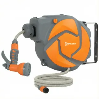 Manguera Retráctil Pared 10+1m