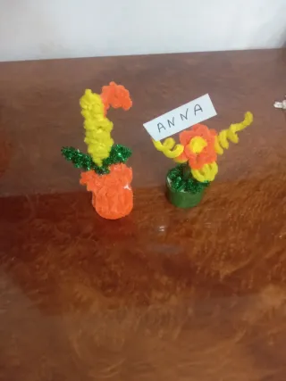 Segnaposto artigianale fiore