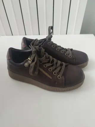 Zapatillas Senda Piel Mujer Talla 38