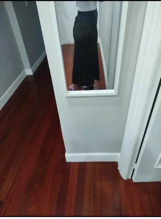 Falda larga estampado animal print