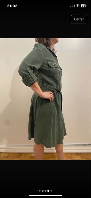 Vestido verde nuevo